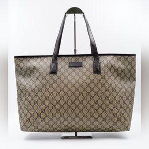 AQ17❤️ Gucci GG Supreme Large Tote Bag